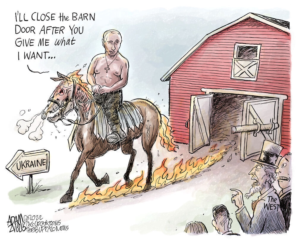 Invading Ukraine
